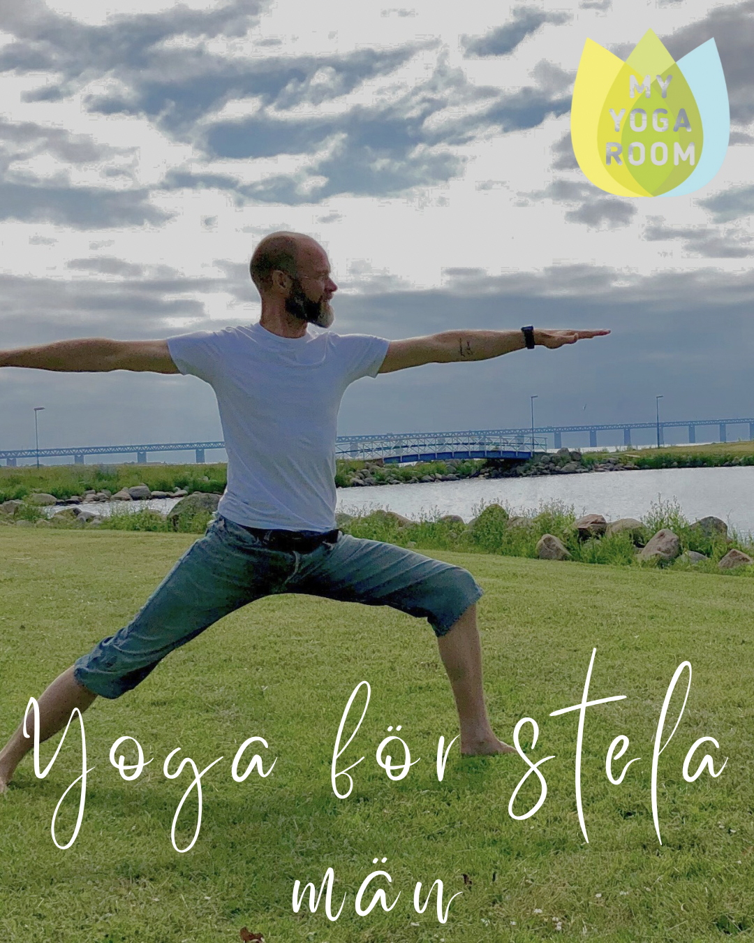 yoga för stela män, yogakurs Malmö, nybörjare yoga