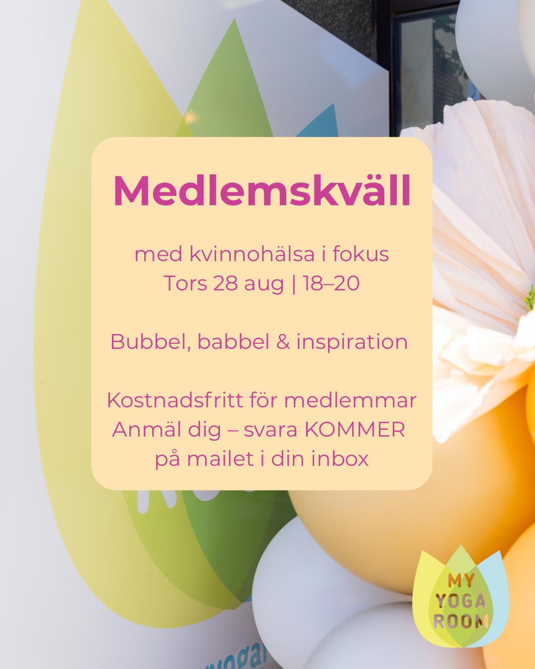 Medlemskväll